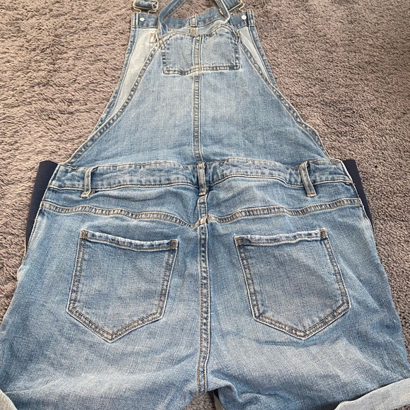 Motherhood Overall Shorts - Picture 2 of 2